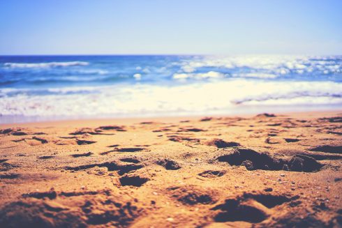 A beach