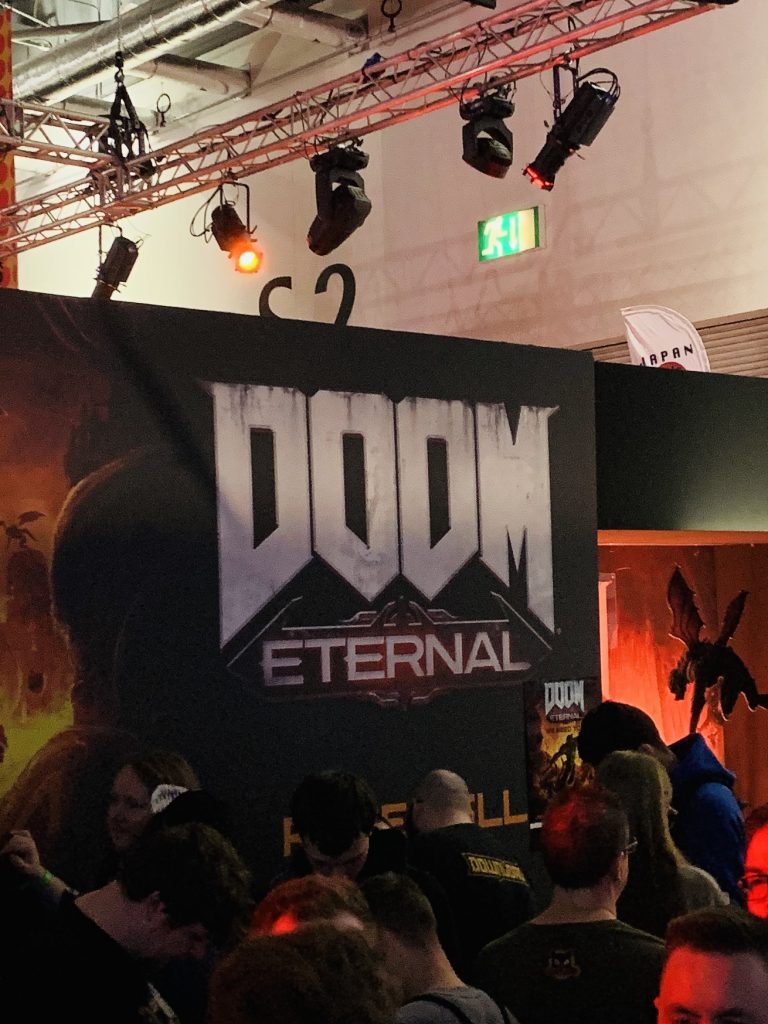 A long queue for Doom Eternal